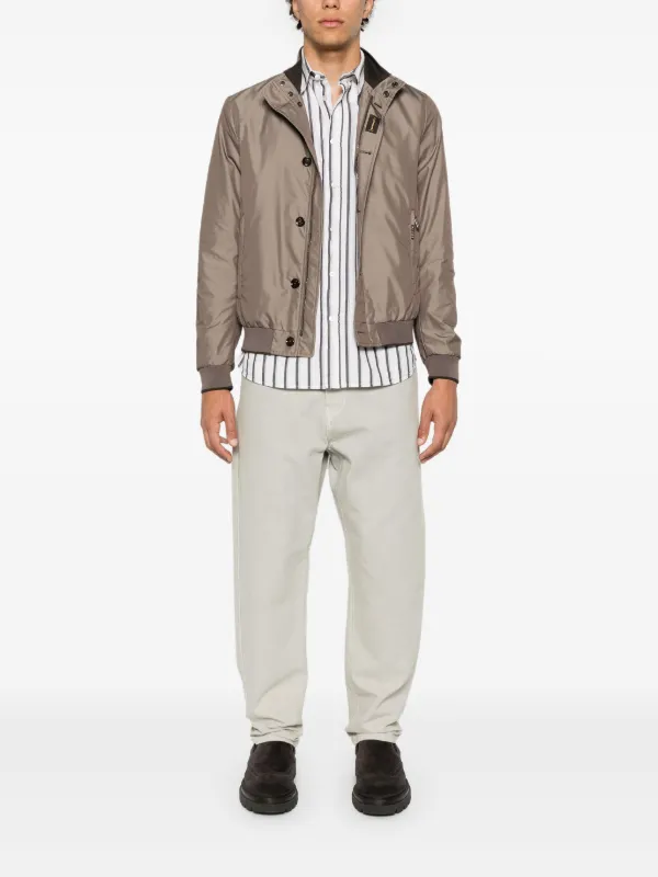 Moorer Mezzano-KM water-repellent Bomber Jacket | Brown | FARFETCH
