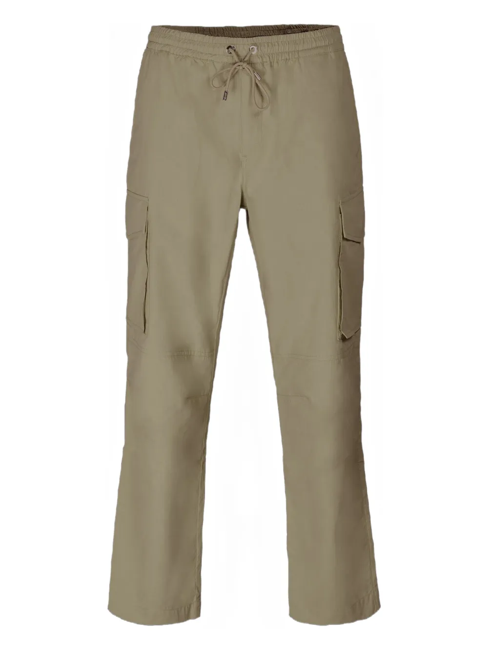 Moorer Cargo-pocket Drawstring Trousers In Green