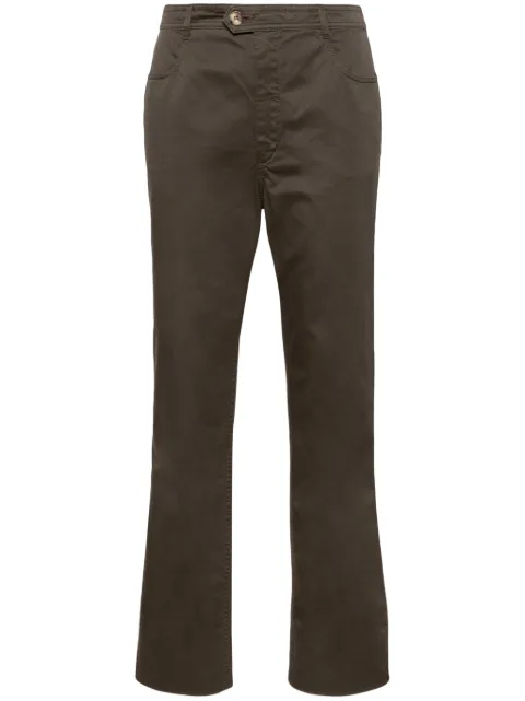 Saint Laurent straight-leg cotton trousers