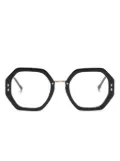 Isabel Marant Eyewear geometric-frame glasses - Black