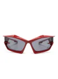 Givenchy Eyewear Giv Cut shield-frame sunglasses - Red