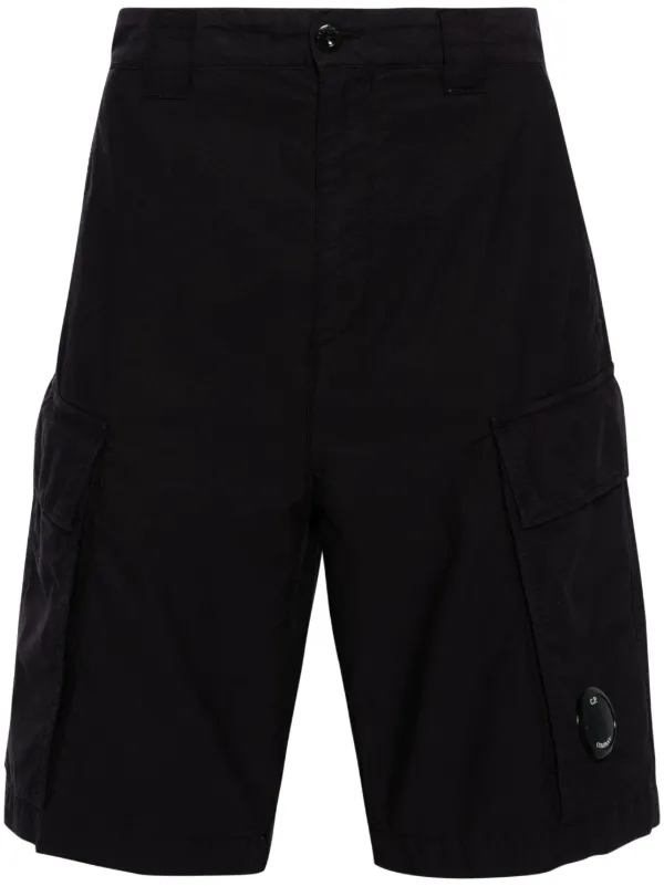 C.P. Company Ottoman Cargo Shorts Blue FARFETCH PL