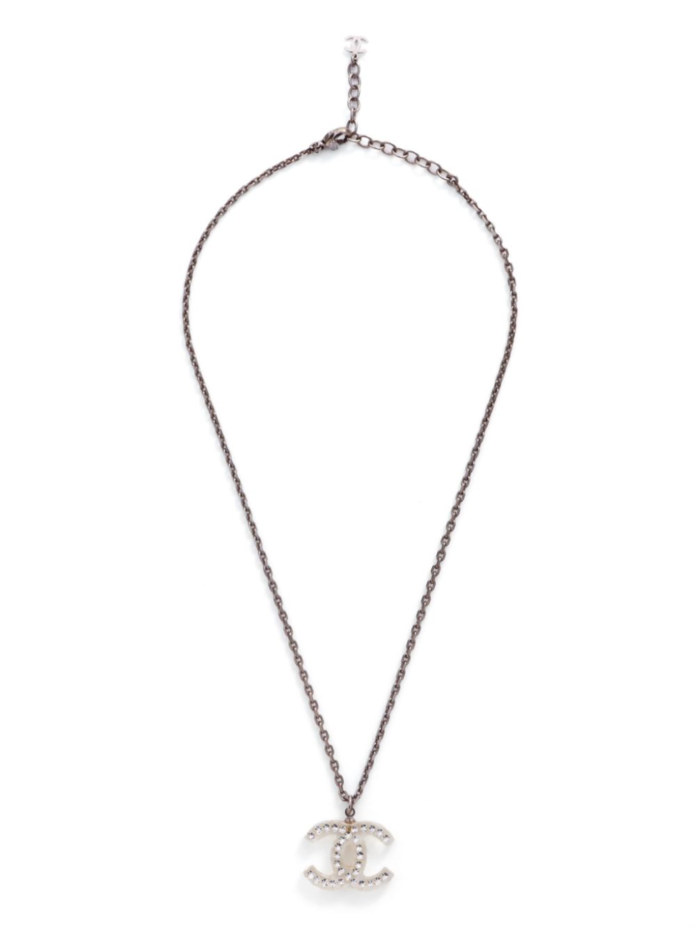 Image 2 of CHANEL Pre-Owned 2005 CC pendant necklace