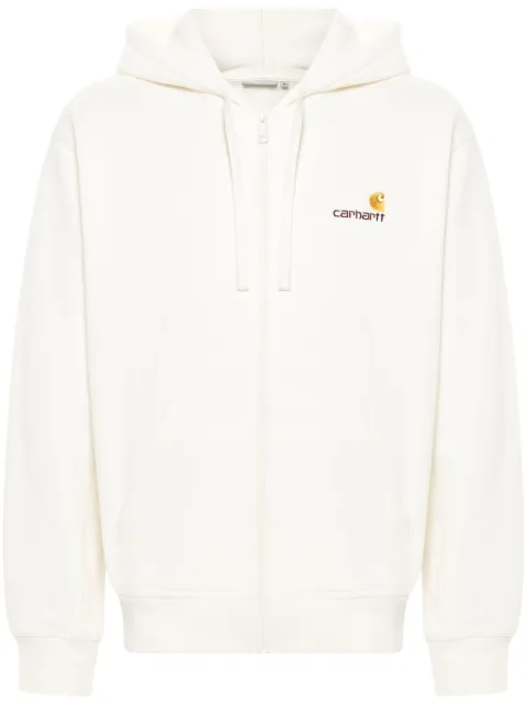 Carhartt WIP  American Script zipped hoodie
