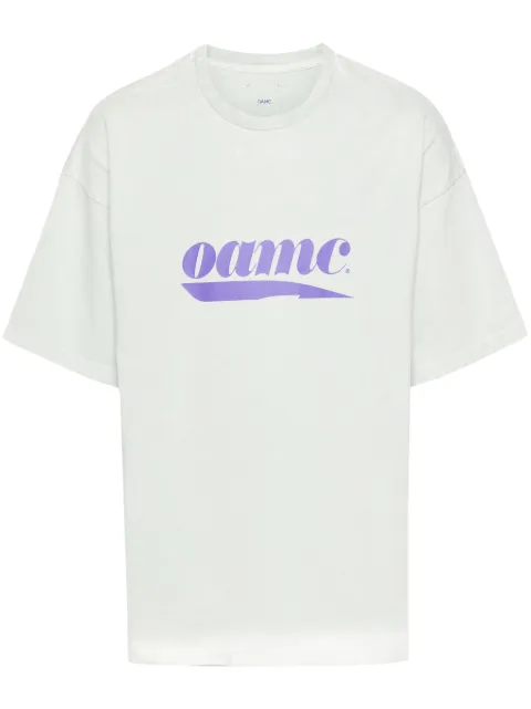 OAMC t-shirt en coton biologique à logo imprimé