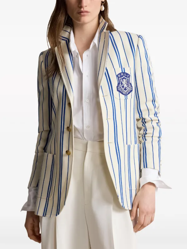 Polo Ralph Lauren ストライプ ジャケット | ブルー | FARFETCH JP