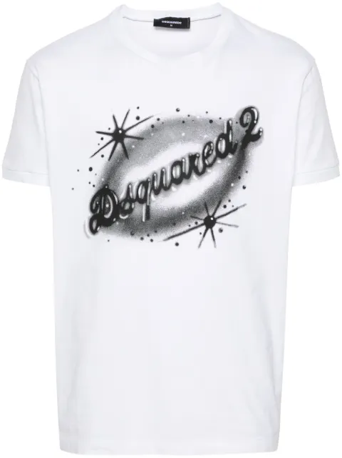 DSQUARED2 logo-print cotton T-shirt