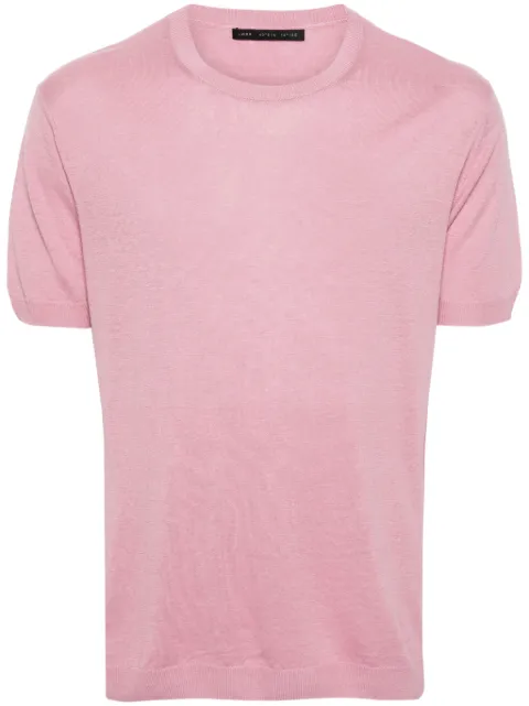 Low Brand playera tejida manga corta
