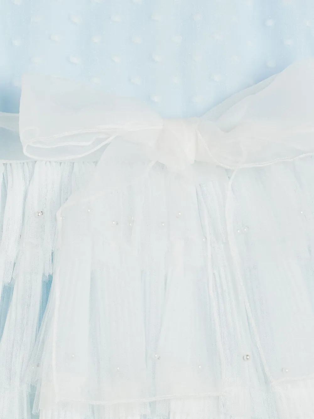 SPERANZA Jurk met ruches Blauw
