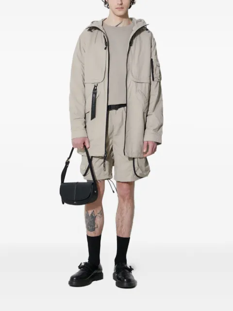 Alpha Industries belted cargo shorts