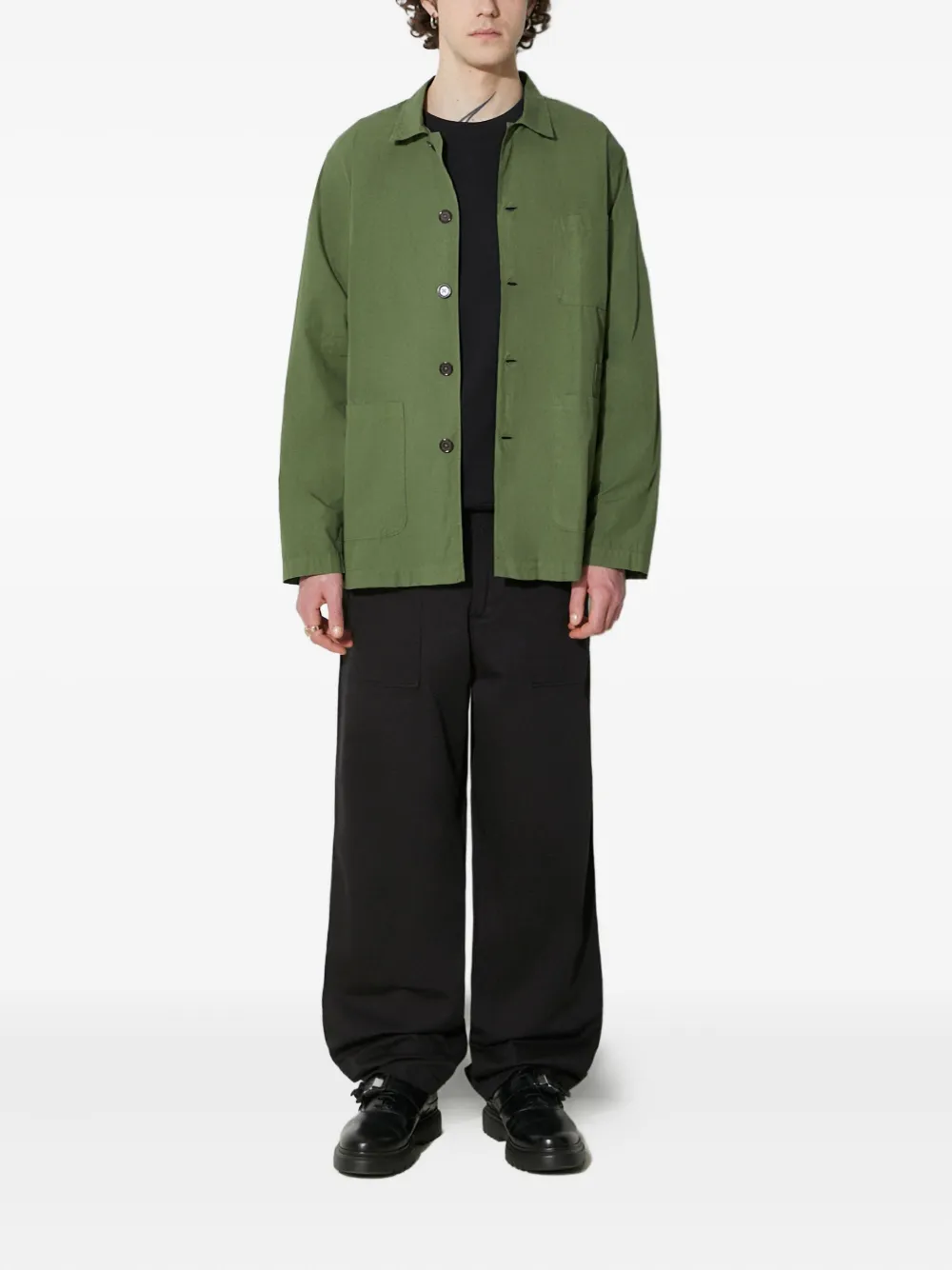 Alpha Industries Essentials RL sweater met ronde hals - Zwart
