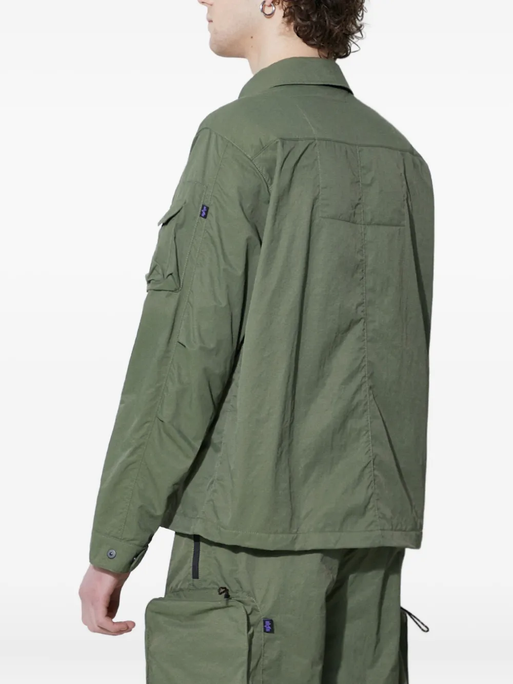 Alpha Industries Utility Uv Shirt Jacket In Green