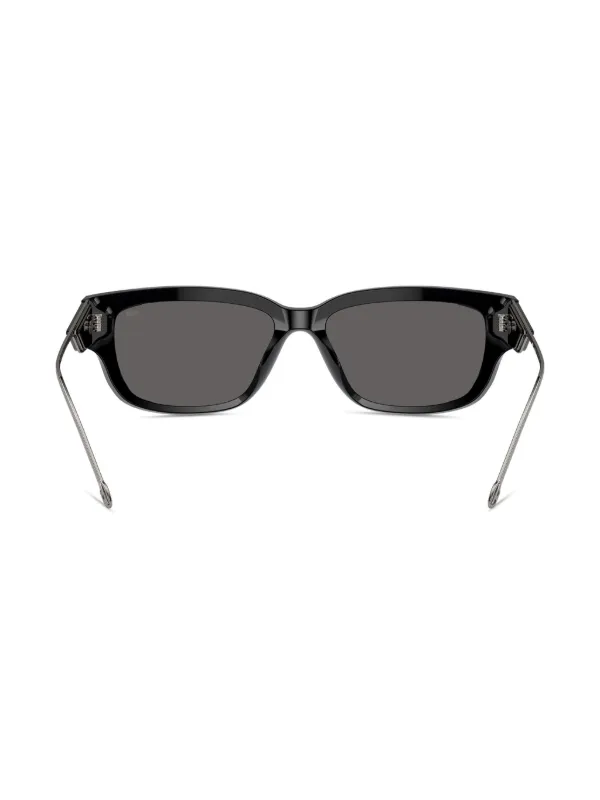 Diesel Everyday rectangle frame Sunglasses Black FARFETCH NZ