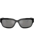 Diesel Everyday rectangle-frame sunglasses - Black