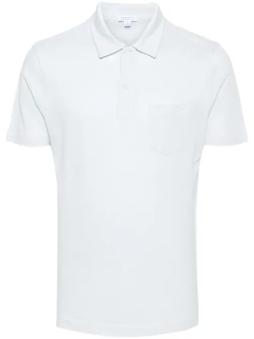 Sunspel polo Riviera - Bleu - Sunspel - Modalova