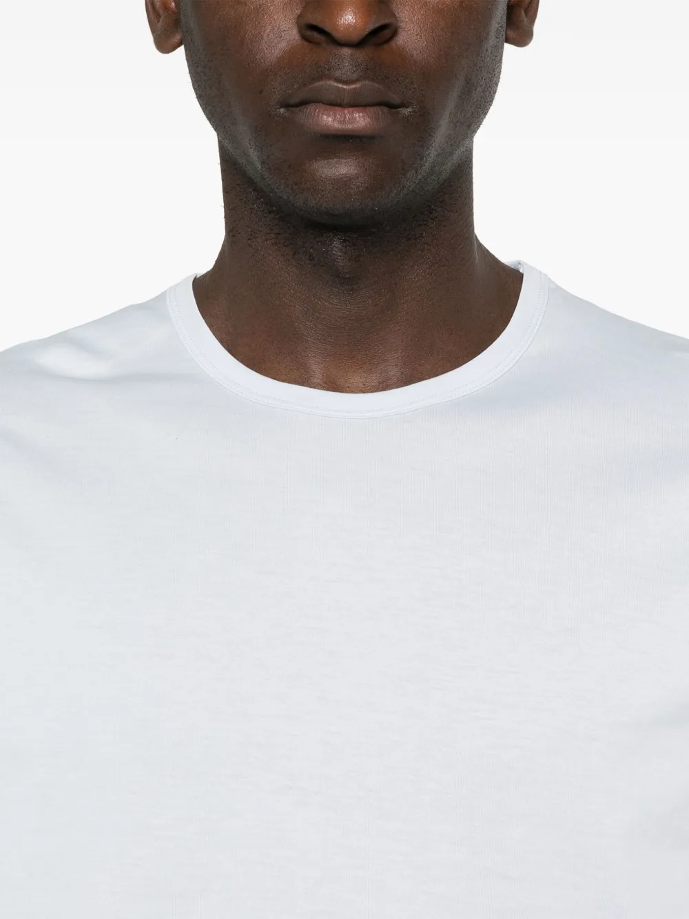 Sunspel Classic katoenen T-shirt Blauw