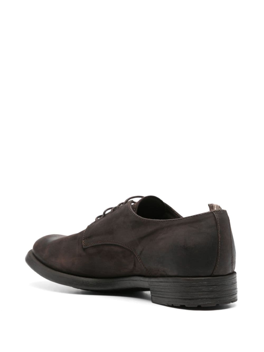 Shop Officine Creative Hive Leather Derby Shoes In Braun