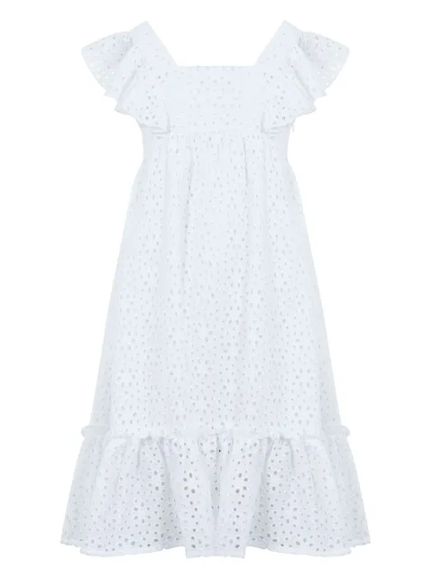 Lapin House vestido con bordado inglés