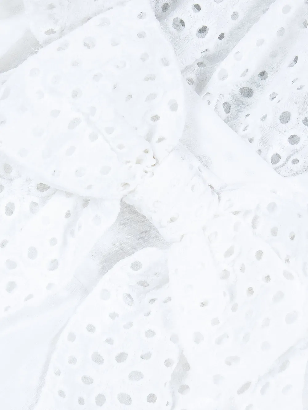 LAPIN HOUSE BRODERIE-ANGLAISE COTTON DRESS 
