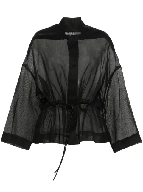 Rick Owens Sail semi-sheer jacket 