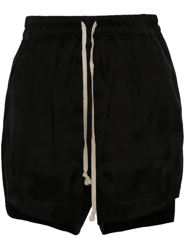 Rick Owens Boxers ショートパンツ | ブラック | FARFETCH JP