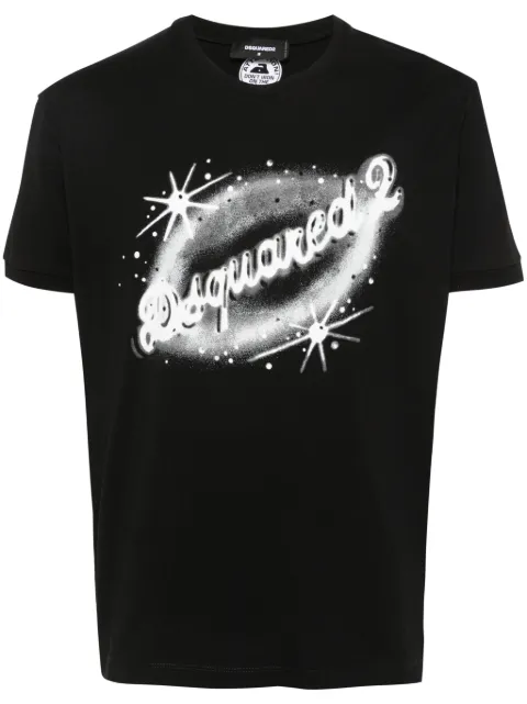 DSQUARED2 T-Shirt mit Logo-Print