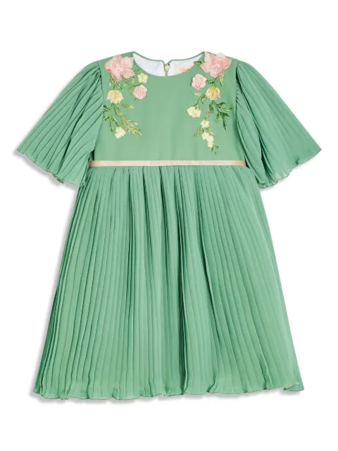 SPERANZA floral-appliqué dress