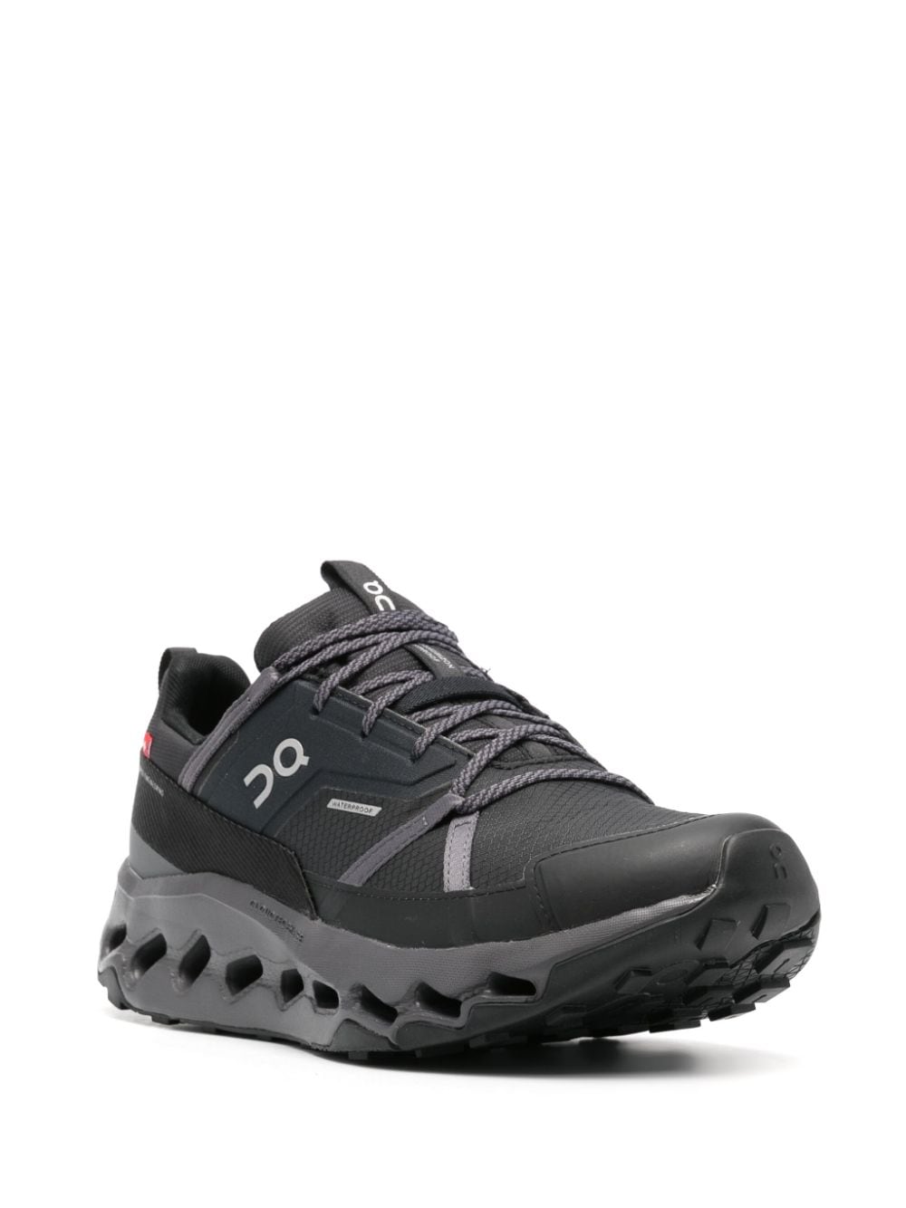 Shop On Running Cloudhorizon Waterproof Sneakers In Black