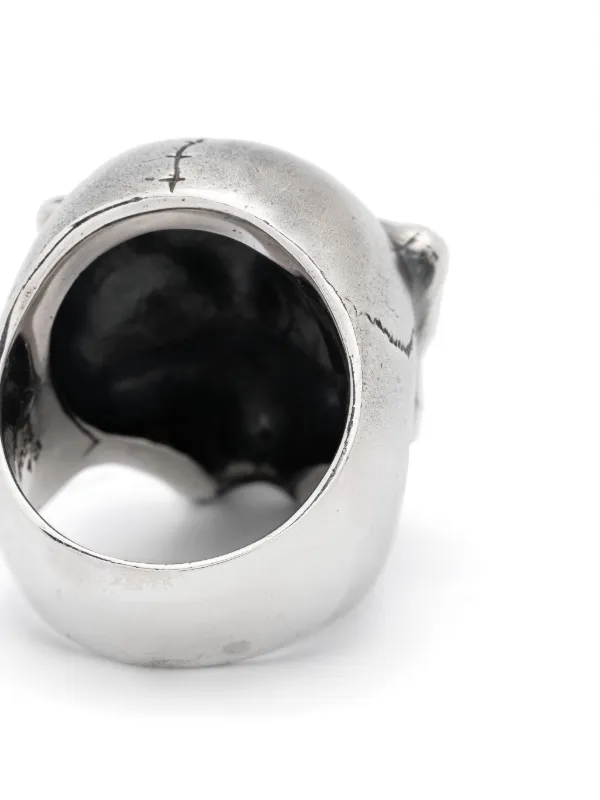 Yohji Yamamoto 950 Alien Skull Ring - Farfetch