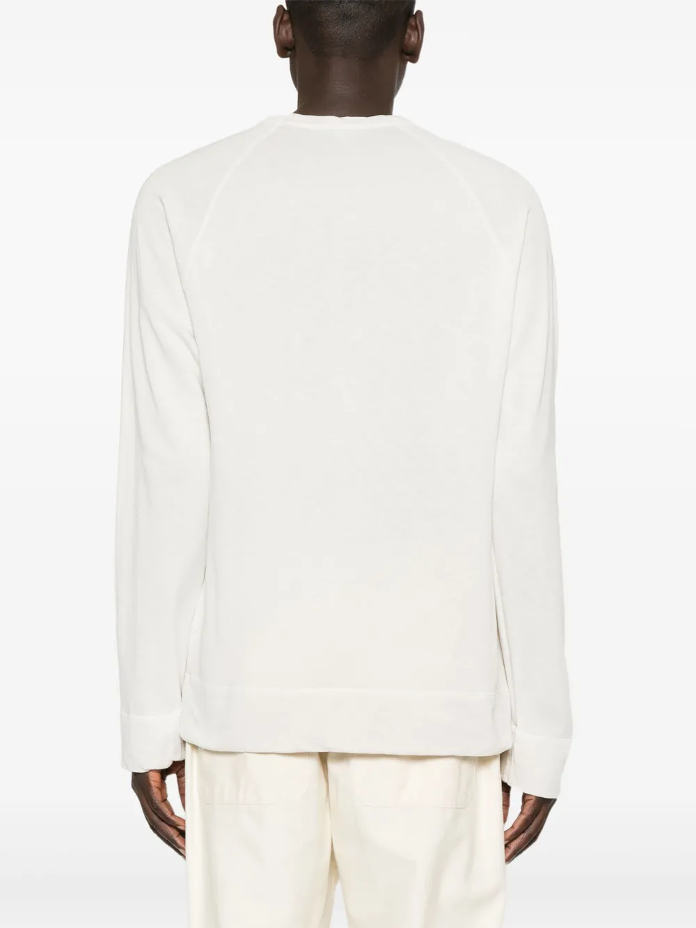 Round-Neck Cotton Sweatshirt