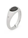 Tom Wood Joe recycled silver onyx ring