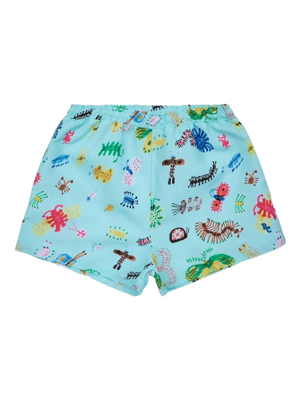 Bobo Choses insect-print swim shorts Blauw