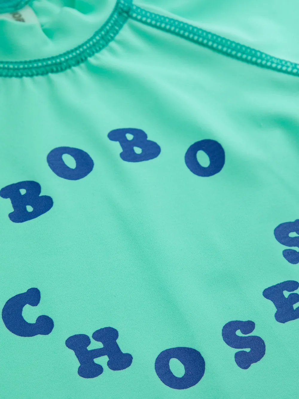 Bobo Choses circle-logo swim sun-protection t-shirt Groen
