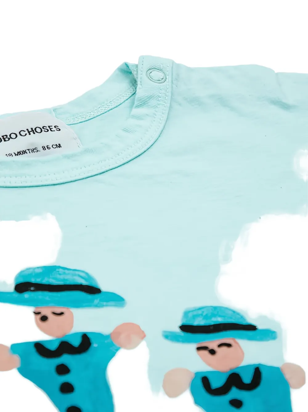 Bobo Choses dancing giants t-shirt Blauw