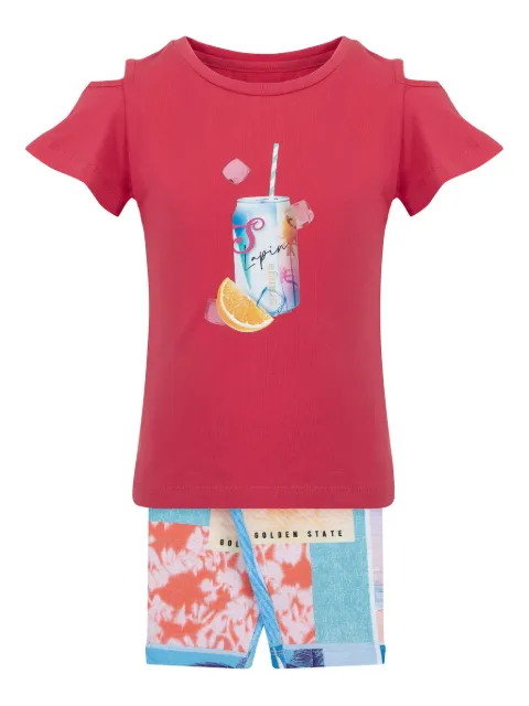 Lapin House set de shorts y playera con estampado gráfico