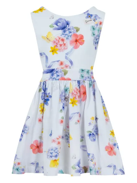 Lapin House vestido midi con estampado floral
