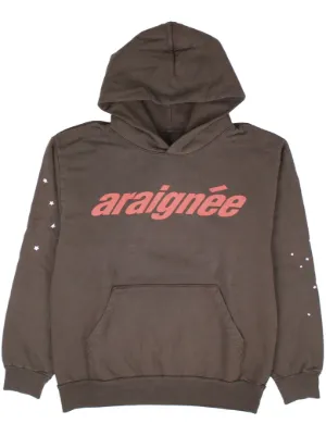 SP5DER x Travis Scott Cactus Jack Days Before Rodeo Hoodie | Brown