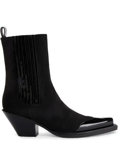 Alexandre Vauthier suede ankle boots