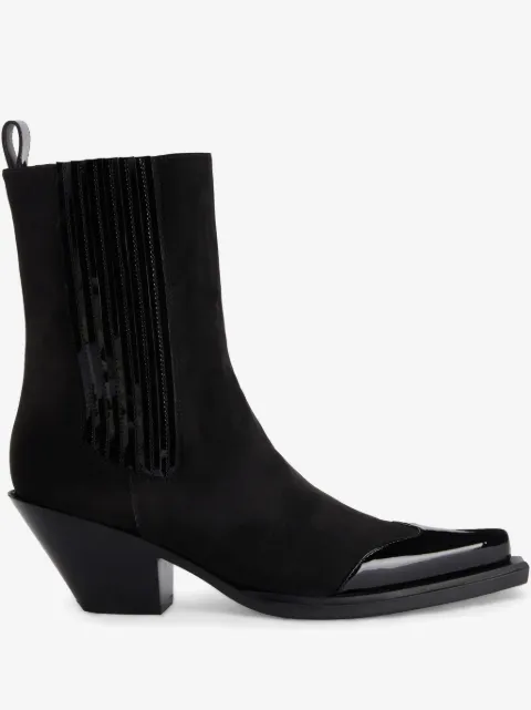 Alexandre Vauthier suede ankle boots