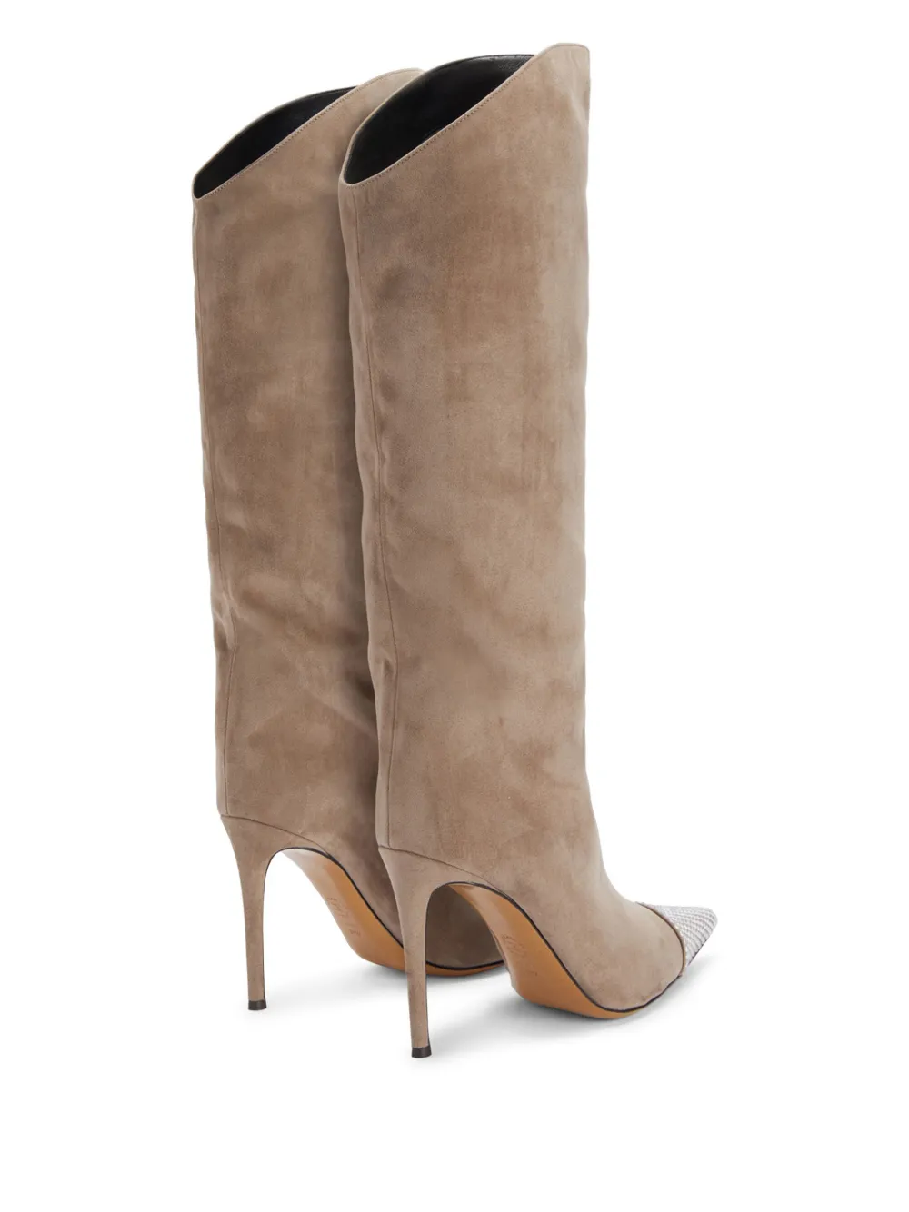 Alexandre Vauthier Bonny 110mm boots Brown