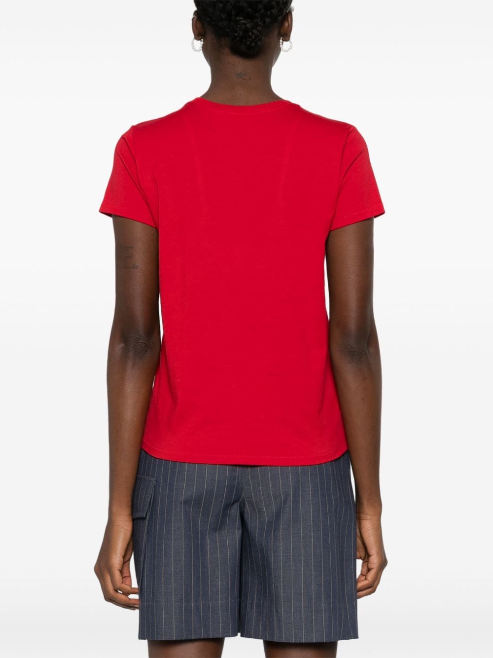 Polo Ralph Lauren Camp katoenen T-shirt Rood