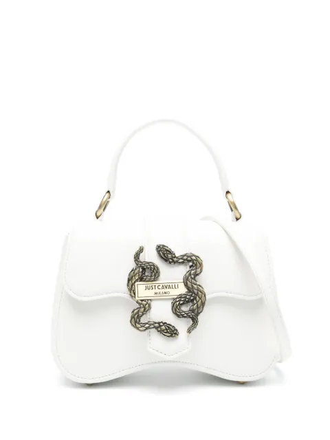 Just Cavalli logo-plaque tote bag
