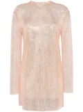 Philosophy Di Lorenzo Serafini crystal mini dress - Orange