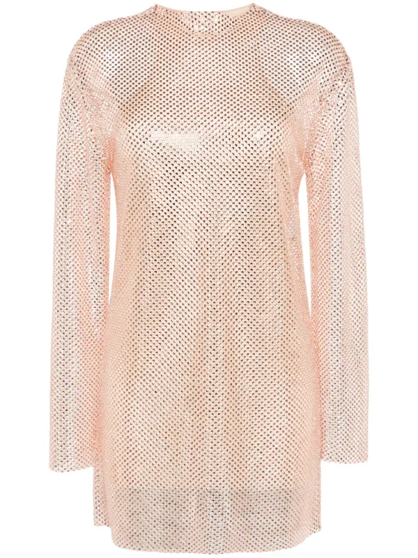 pink bubble mini dress Valentino Wool & Silk-Blend Bubble Mini Dress – Bluefly