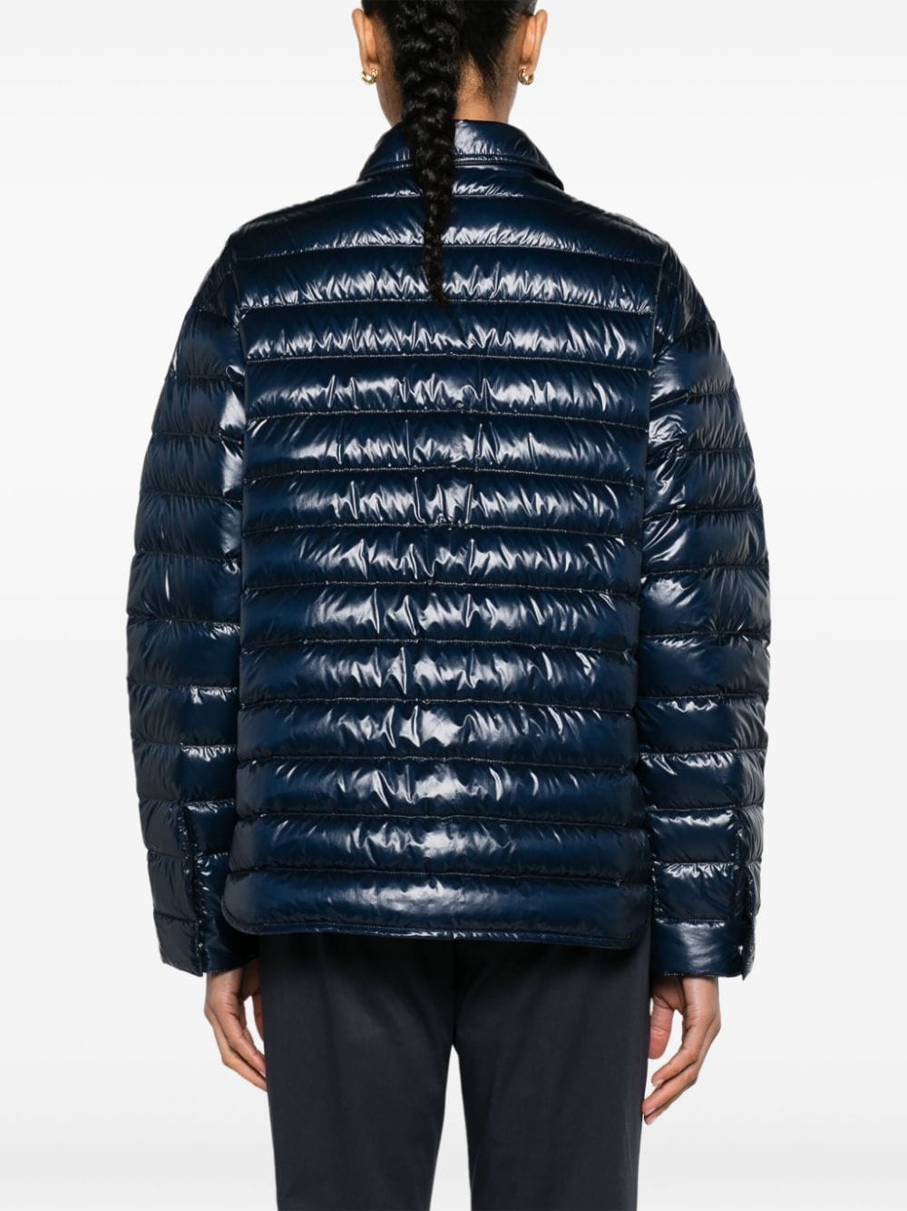 Shop Parajumpers Petronel Down Puffer Jacket In Blue