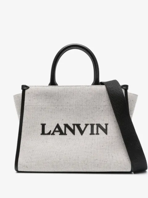 Lanvin logo-embossed tote bag