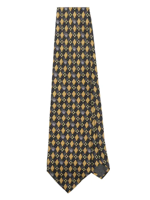 Versace Pre-Owned 1990s Medusa Head-print silk tie