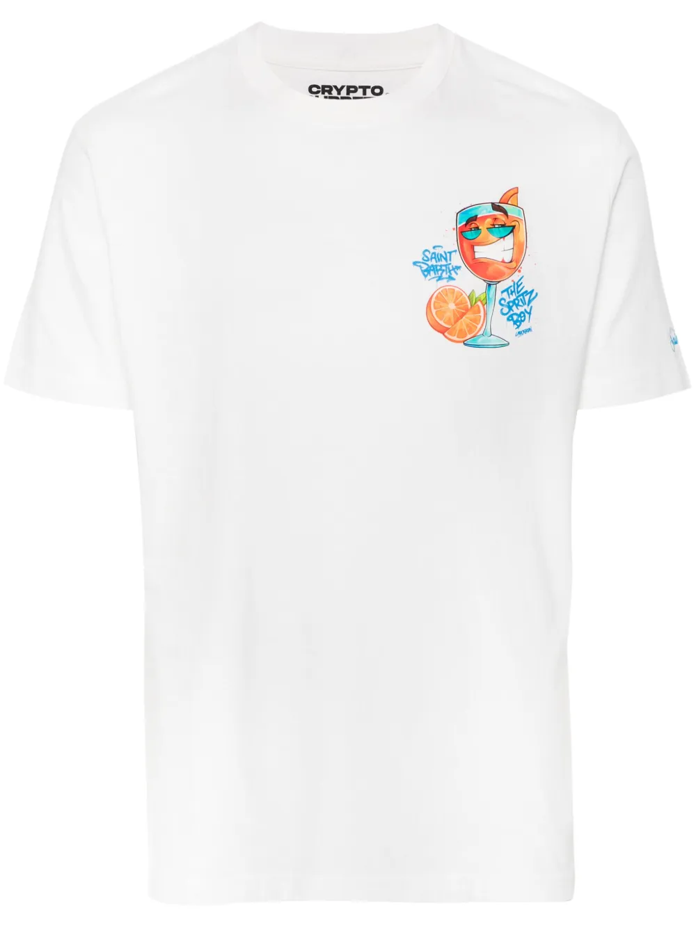 Mc2 Saint Barth Cotton Classic T-shirt Clothing In 中性色