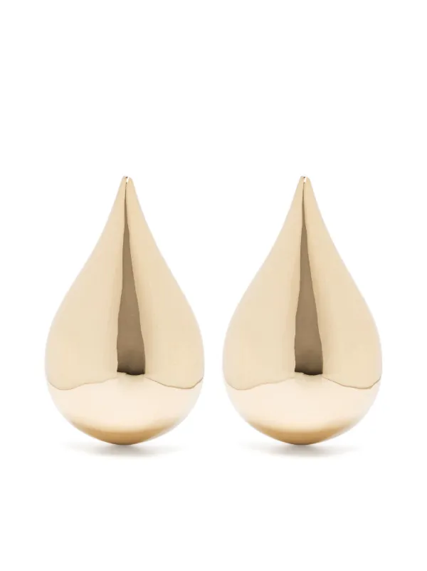 Mateo 14kt Yellow Gold Water Droplet Earrings
