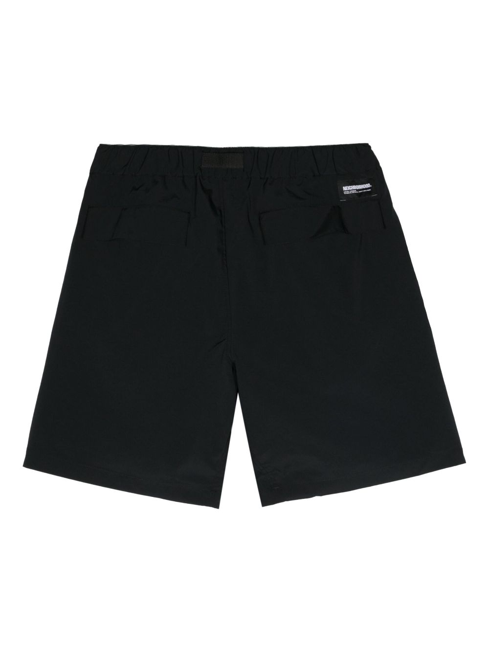 Neighborhood Multifunctional drawstring-waist shorts - Zwart